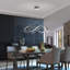 Ameer 1 - Light LED Unique/Statement Pendant-48601533-48668097