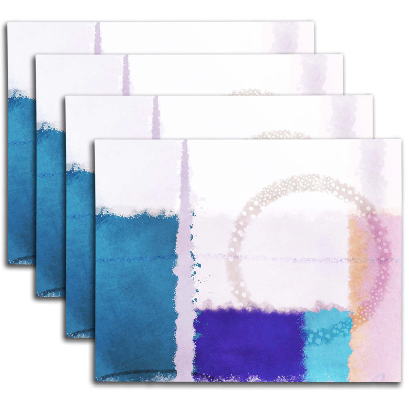 Napperon abstrait en polyester