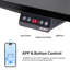 Macawley Adjustable U-Shaped Metal Base Standing Desk