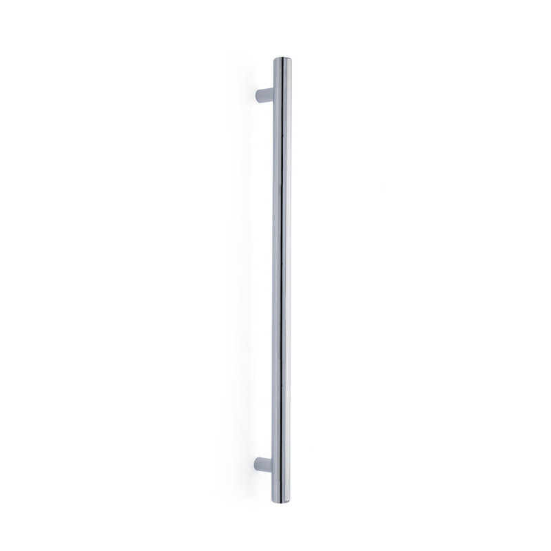 Poignées barres, Chrome poli, 3.5"