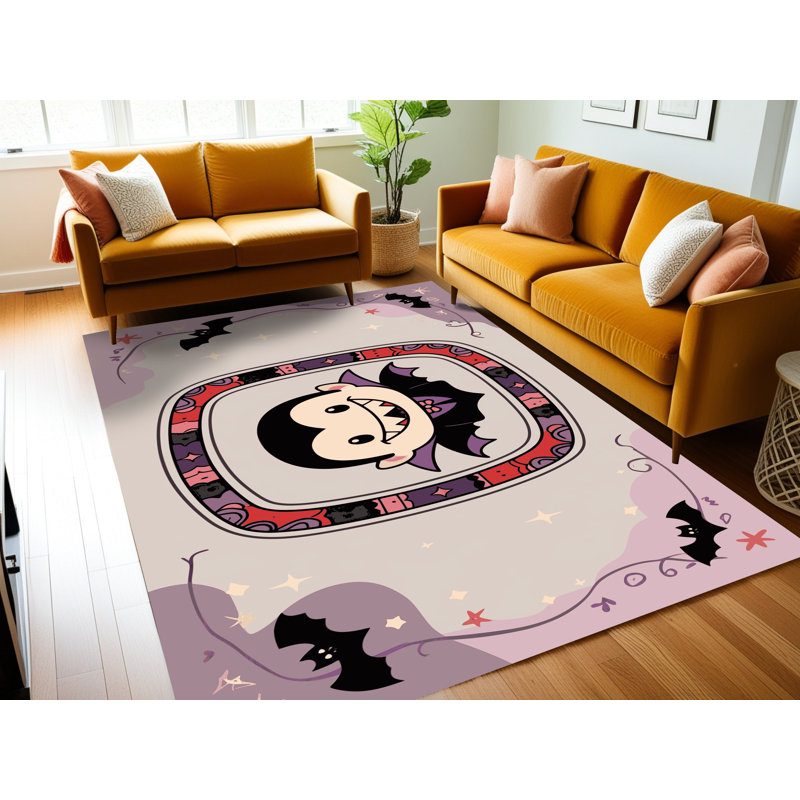 Tapis de Noël lavable The Holiday Aisle®, Tapis de couloir 2 pi x 4 pi