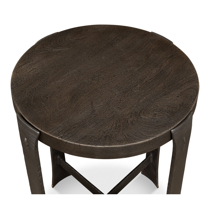 Solid Wood End Table