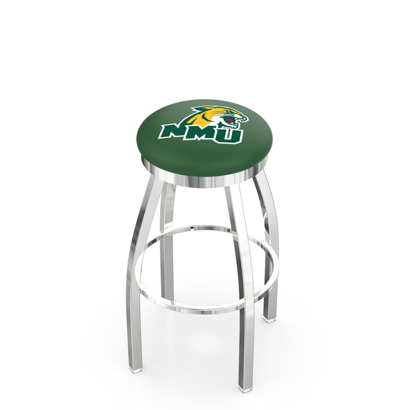 Tabouret de bar et de comptoir pivotant NCAA, Northern Michigan, Tabouret de comptoir (siège d'une hauteur de 25 p