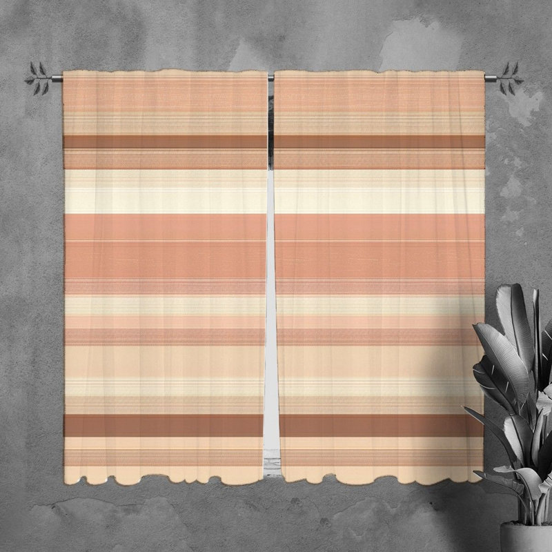 Vondrell Room Darkening Curtain Pair, 20" W x 61" L