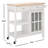 33.46 " W Kitchen Cart with Pine Solid Wood Top-1467777422