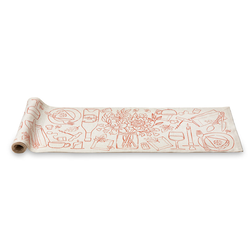 Feast 72" Cotton Table Runner