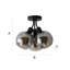 Dejuane Glass Semi Flush Mount-1407445307-1407445306