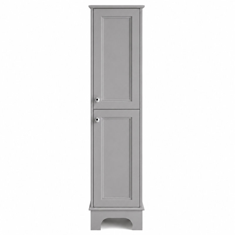 Linen Cabinet, Grey