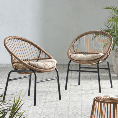 Chaise Edgar (ensemble de 2)