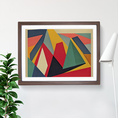 Abstract Art Suprematism Vol.1 - Single Picture Frame Print