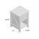 1-Drawer Nightstand with Storage Shelf