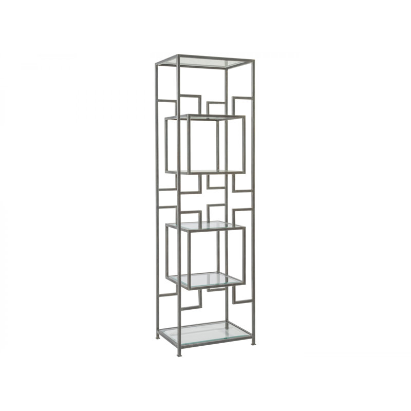 Metal Designs Suspension Slim Etagere, St. Laurent, (5 Shelves) 82.75" H x 24" W x 18" D