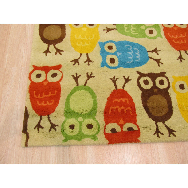 Hand Tufted Wool Animal Print Area Rug