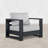 Hoyt Outdoor Aluminum Conversation Set with End Table-1805940443-1792945152-1792945164