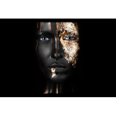Noir Gold - No Frame Rectangle Print