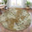 Machine Washable Indoor/Outdoor Xhevrie Terracotta Rug-111923719
