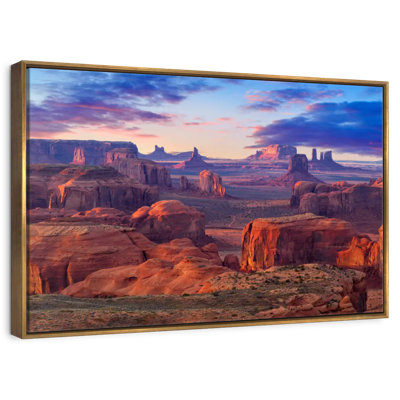Hunts Mesa Monument Valley Sunset