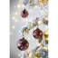 D4,7 po, boules de Noël décoratives, boules de Noël suspendues en verre pour décorations de fêtes, ensemble de 4