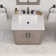Hugo 30 In. Single Sink Carrara White Marble Countertop Vanity In Grey Oak With Gooseneck Faucet