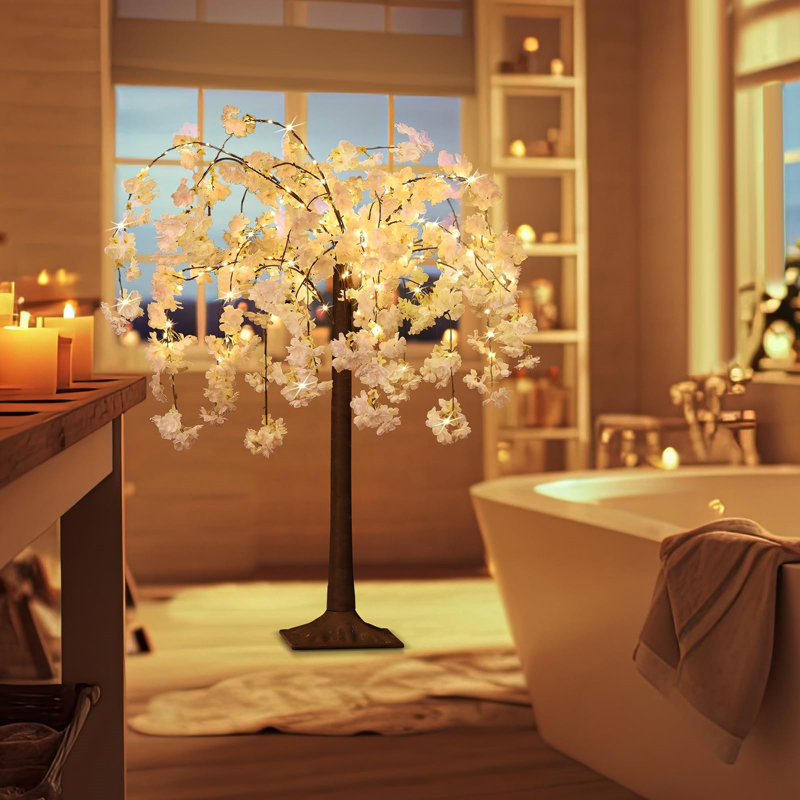 Lighted Cherry Blossom Tree