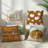 4 Pcs Autumn Pumpkins Pattern Decorative Pillow Covers