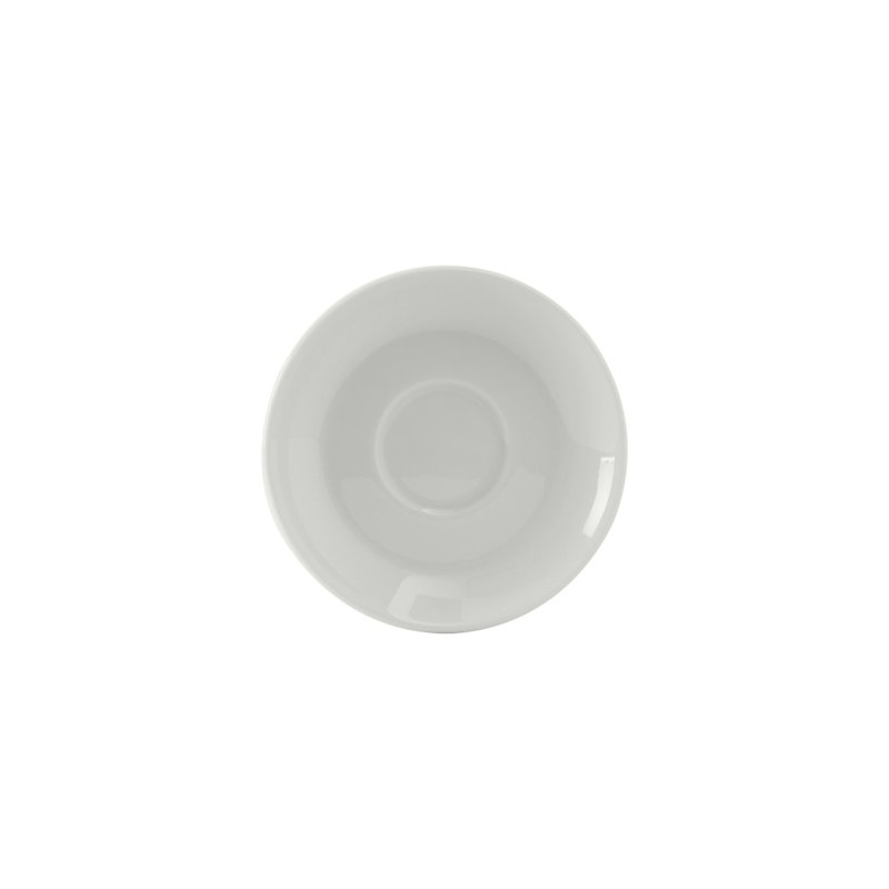 Soucoupe 5 po Duratux, Blanc porcelaine