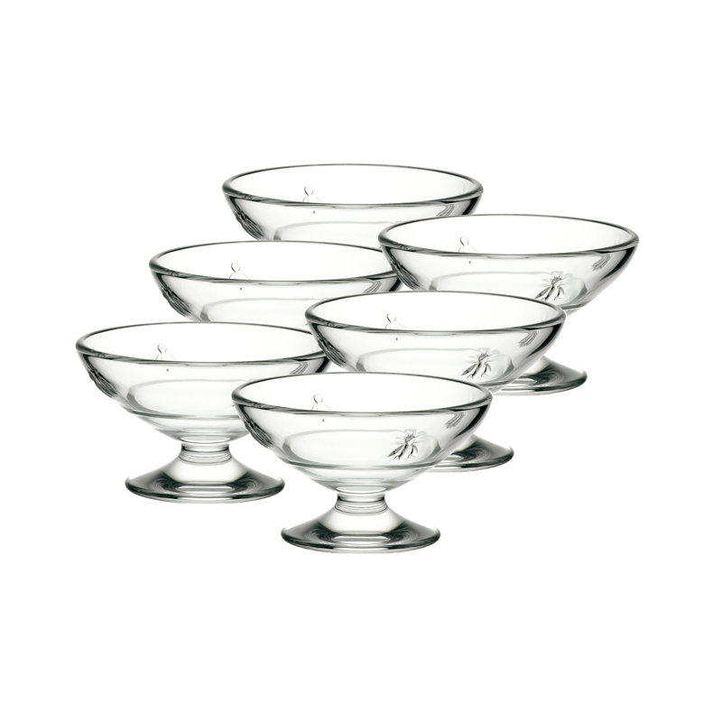 La Rochere Napoleon Bee Ice Cream Dishes Dessert Bowl