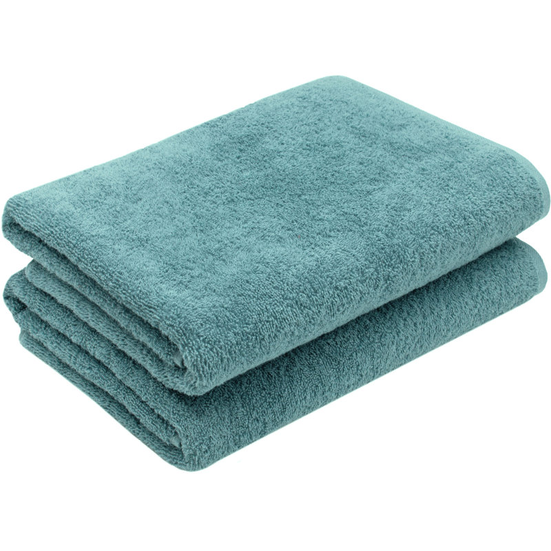 Midweight Bath Towel, Petrol