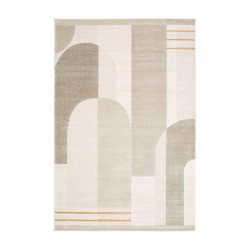 Cyson Rectangle Geometric Dhurrie, Rectangle 120 x 170cm