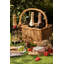 Wicker 6 Bottle Drinks Carrier Basket