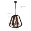 Lustre géométrique à 4 lumières Drin