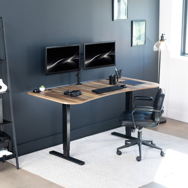 Vivo Electric 63” X 32” Standup Desk, Black