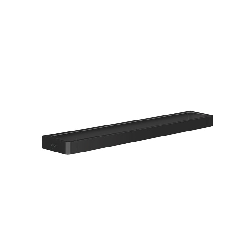Universal 27" Wall Mounted Towel Bar, Matte Black, 1.22" H x 1.22" W x 3.3" D