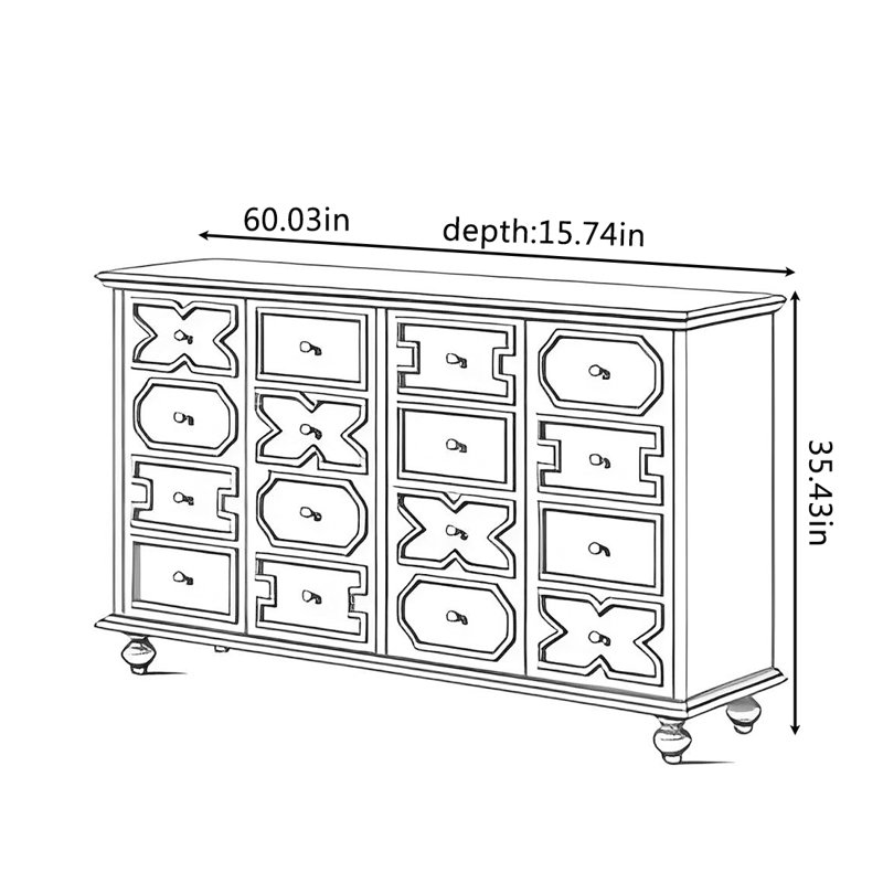 Armoire de rangement Retro