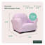 Weybridge Kids Club Chair Roundy Microsuede-1896381987