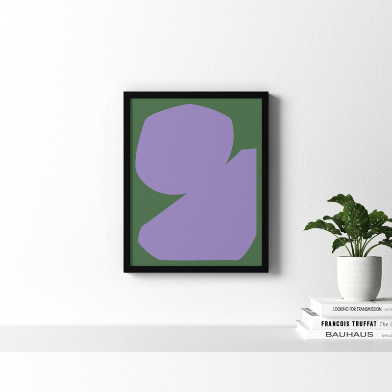 Element 1 by Michael Kempen, Black Framed, 16" W x 20" H