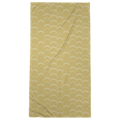 Serviette de plage lineed chevrons Stephenie