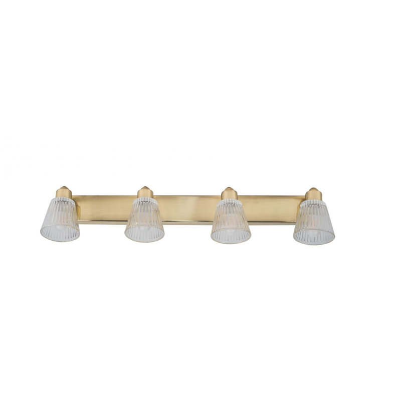 Airicka 4 - Light Vanity Light, Satin Brass