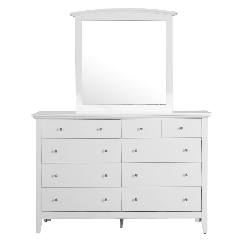 Lyons 58'' W 8 - Drawer Dresser, White