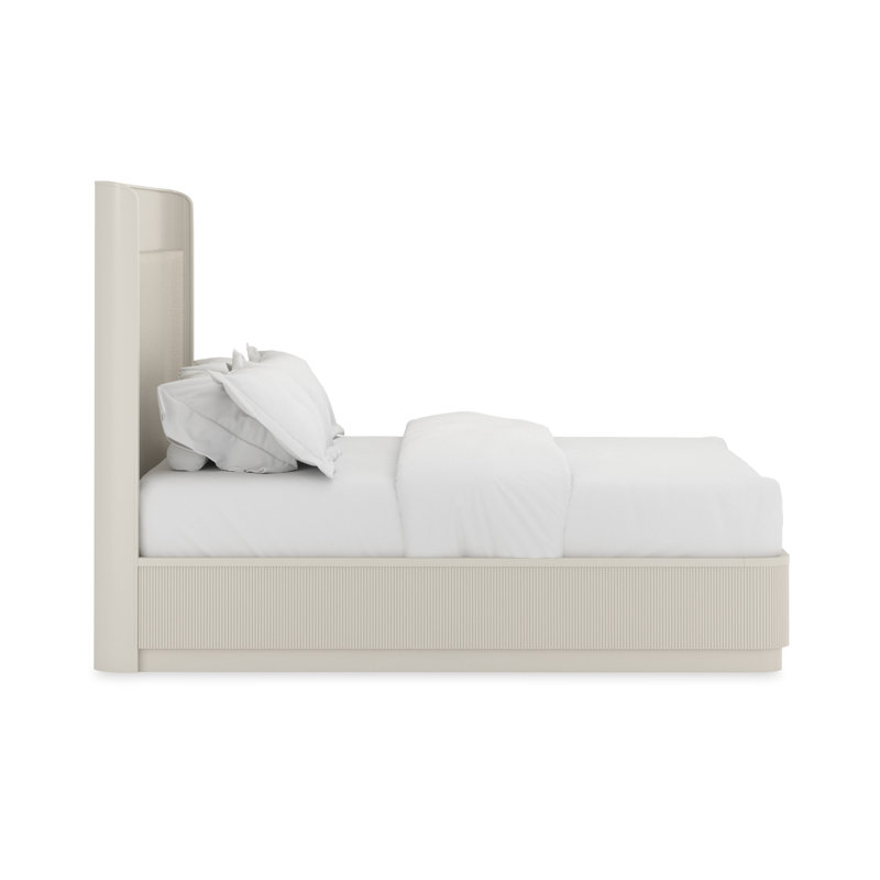 Fall In Love Upholstered Queen Wingback Bed