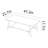 Modern simple double-layer coffee table-110429744