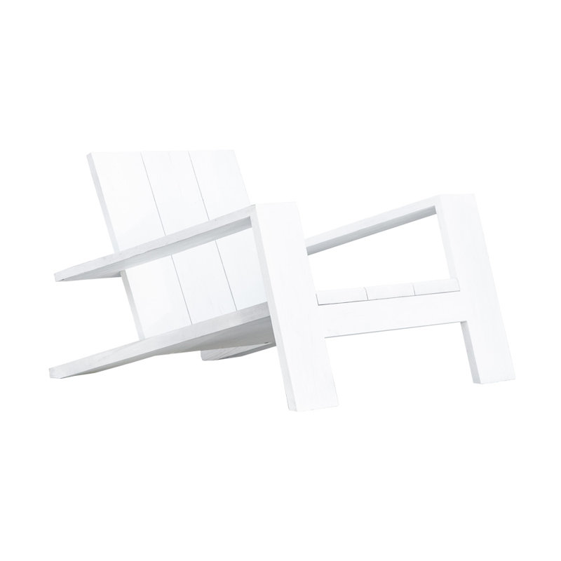 Chantai Primitive Modern Adirondack Chair