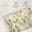 Expressif floral pâle-106307302