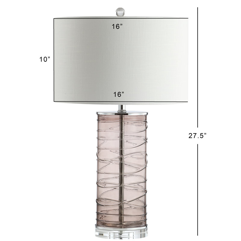 Coughlin Table Lamp, Smoky Grey