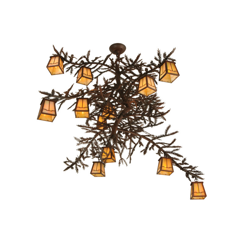 Adaline 12 - Light Dimmable Tiered Chandelier