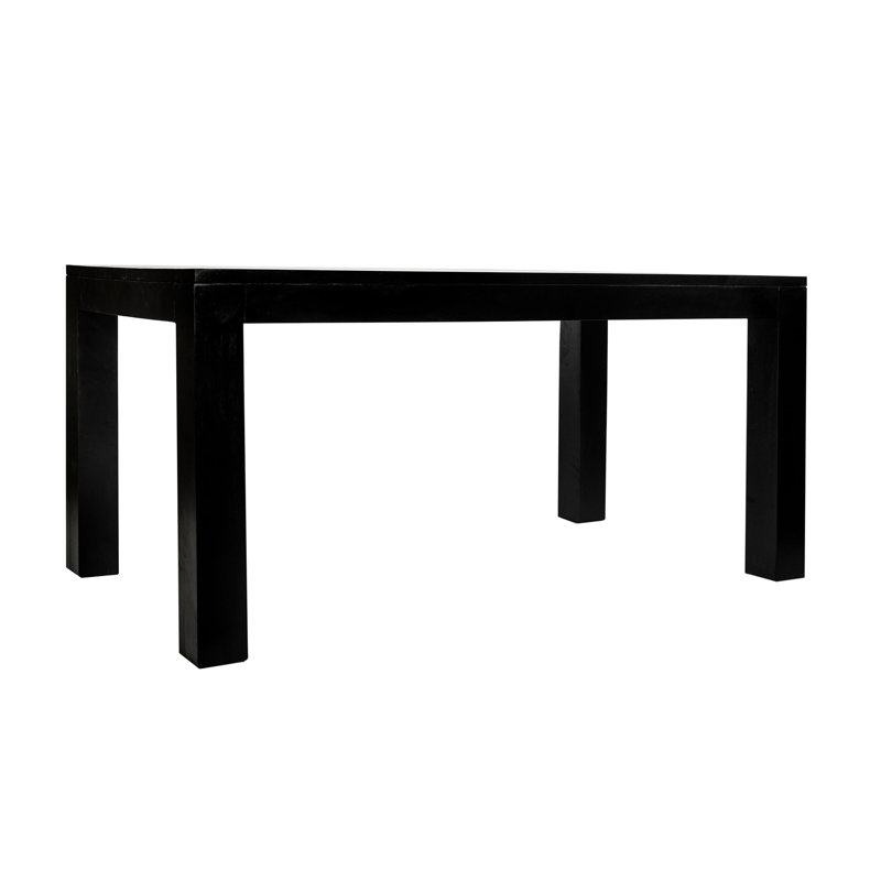Table de salle à manger Bronner, Noir