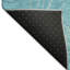 Tapis turquoise Prisco lavable à la machine de qualité supérieure-797534673