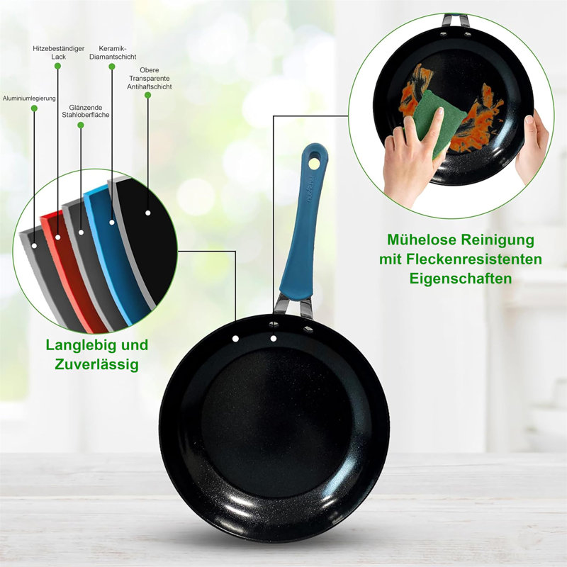 Menelaus 11 - Piece Aluminum Cookware Set