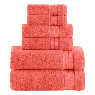 Ensemble de serviettes de bain 6 pièces Elegant Comfort Luxury