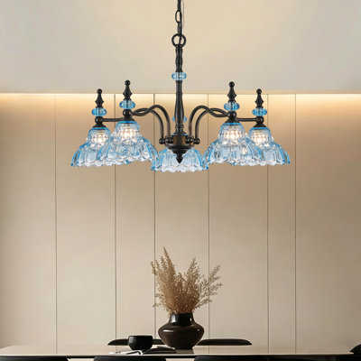 Lustre 5 lumières de style américain moderne